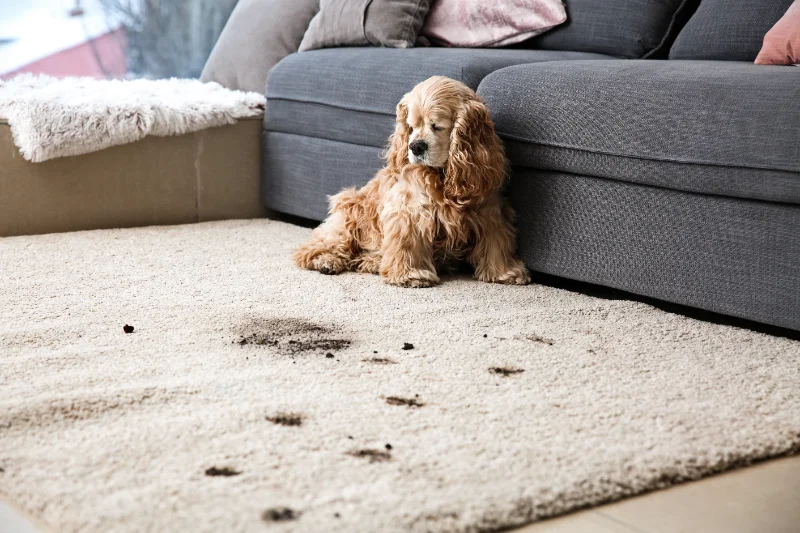 carpet care - muddy carpet